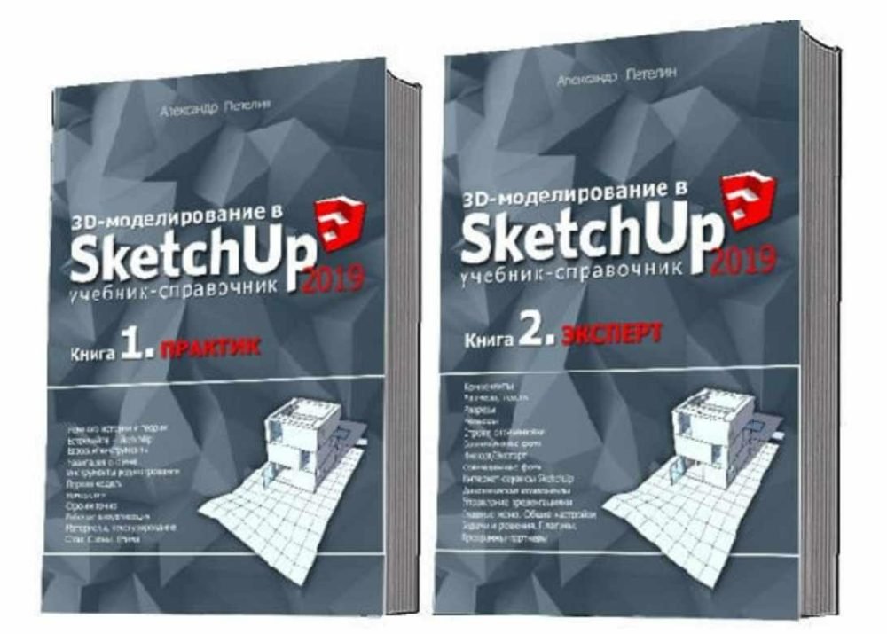 3D моделирование в SketchUp 2019. В 2-х книгах Эксперт + Практик (Александр Петелин)